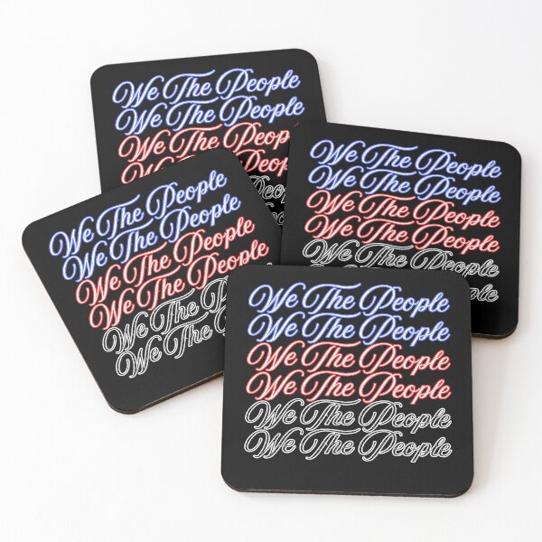 Item preview, We The People Red White Blue designed and sold by NoSpecialShop.