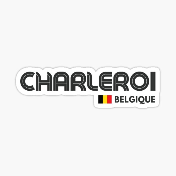 Aperçu de l'œuvre Charleroi - Belgique créée et vendue par Sketch-Shack.