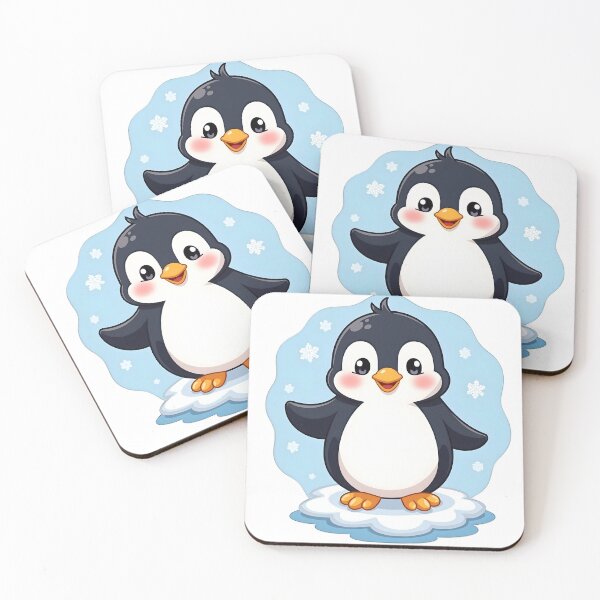 Item preview, Cheerful Penguin Sticker designed and sold by JossDesign15.