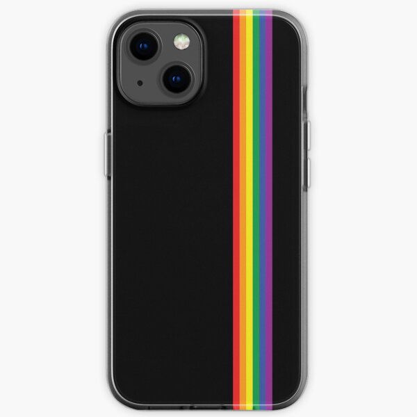 LGBT Gay Pride Égalité Stripes Coque souple iPhone