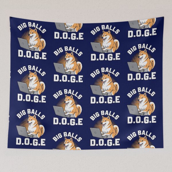 Item preview, Doge Big Balls  designed and sold by WoodburyLake.