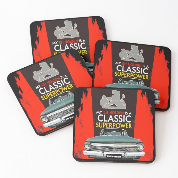Item preview, Classic EH Holden Sedan with Superpower Art designed and sold by Michael van der Hoorn.
