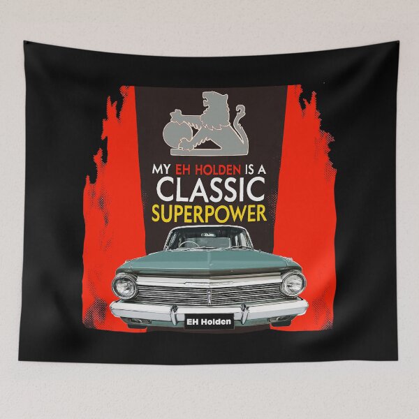 Item preview, Classic EH Holden Sedan with Superpower Art designed and sold by Michael van der Hoorn.