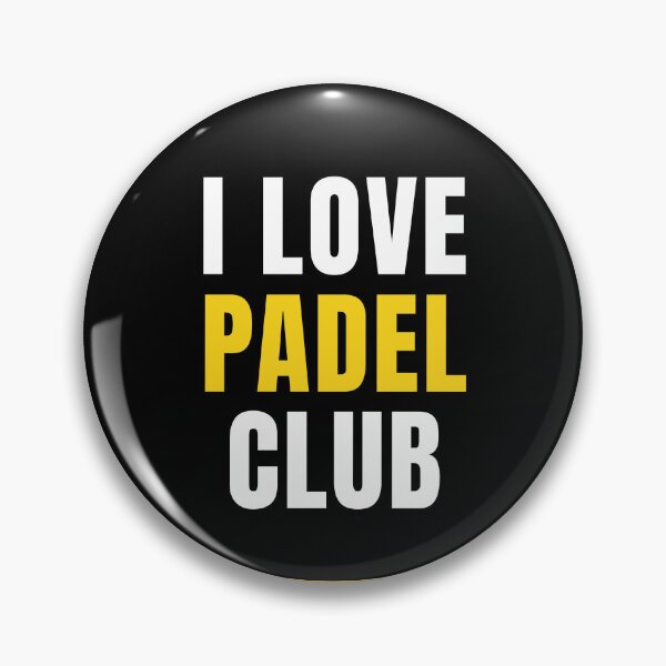 Item preview, I Love Padel Club Ticket designed and sold by MaryAller.