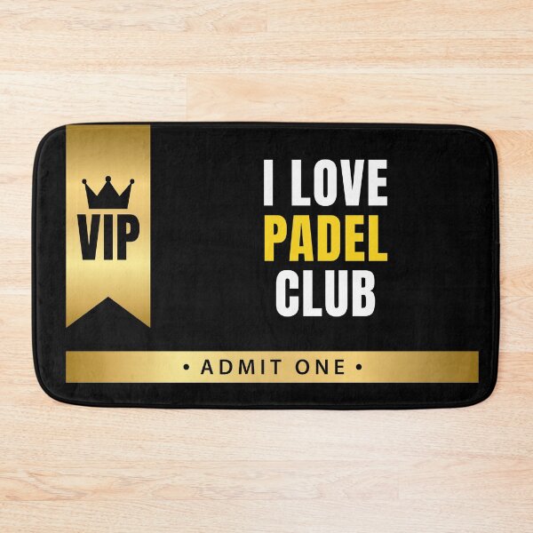 Item preview, I Love Padel Club Ticket designed and sold by MaryAller.