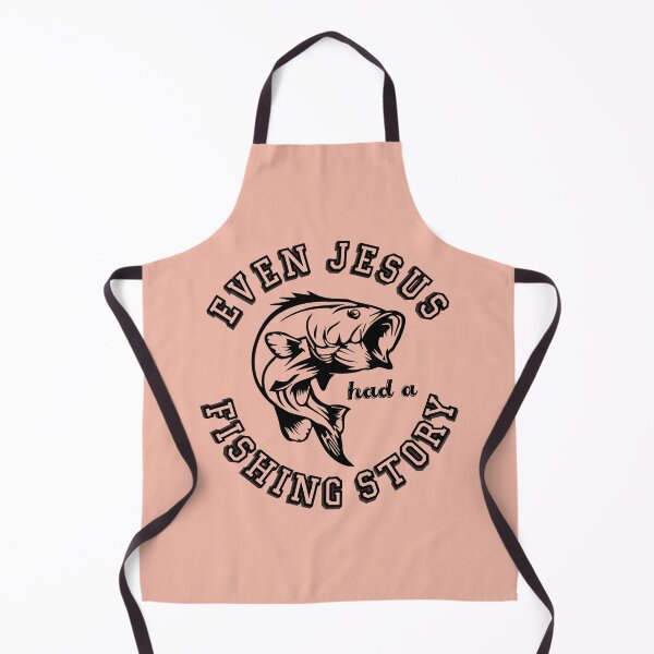 Item preview, Even Jesus Had a Fishing Story - Funny Christian Fishing Design designed and sold by BongoGraph.