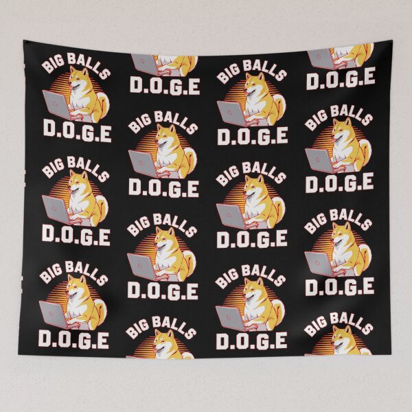 Item preview, Doge Big Balls  designed and sold by WoodburyLake.