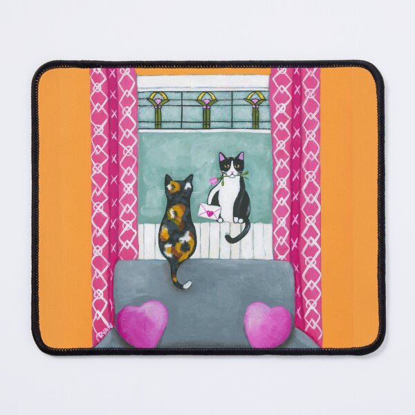 Item preview, The Valentine Visitor designed and sold by KilkennyCat Art.