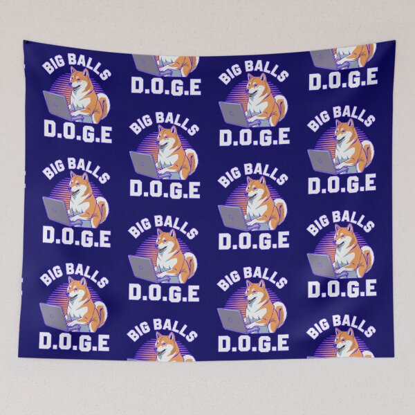 Item preview, Doge Big Balls  designed and sold by WoodburyLake.