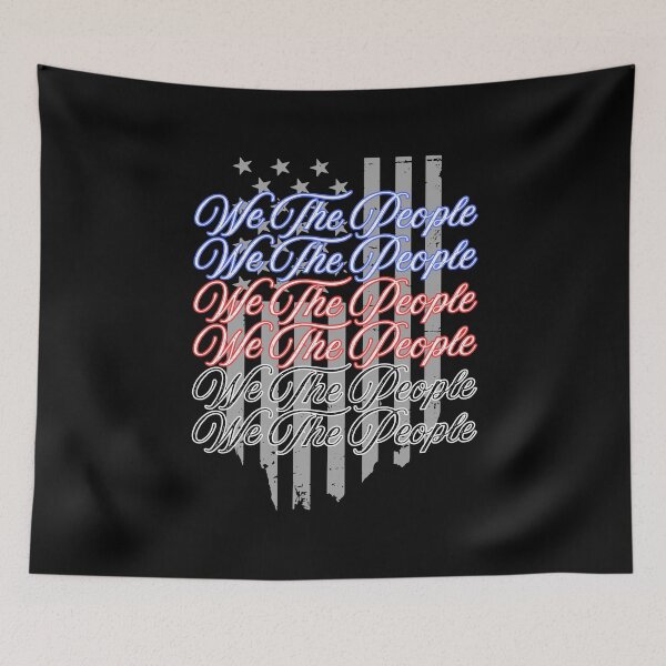 Item preview, We The People Distressed American Flag designed and sold by NoSpecialShop.