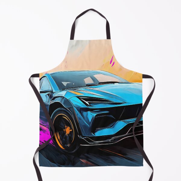 Item preview, Pop Art Tesla Crossover Concept – Innovation Meets Style designed and sold by AutoPopStudio.