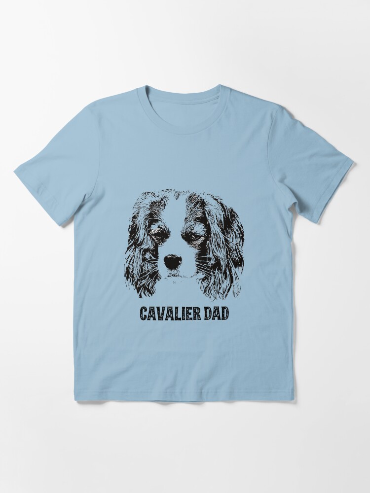 Alternate view of Cavalier Dad King Charles Spaniel Essential T-Shirt