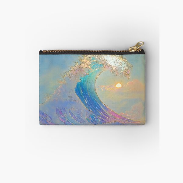 Item preview, Rainbow Ocean Wave Painting designed and sold by MagicalOceanArt.