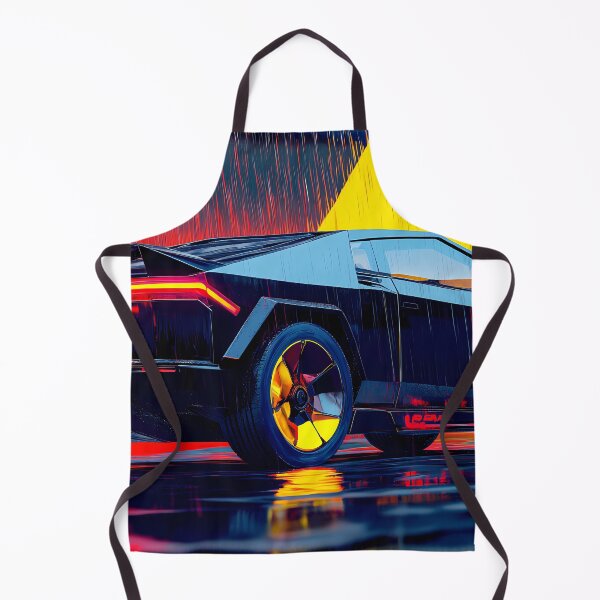Item preview, Pop Art Tesla Crossover Concept – Innovation Meets Style III designed and sold by AutoPopStudio.