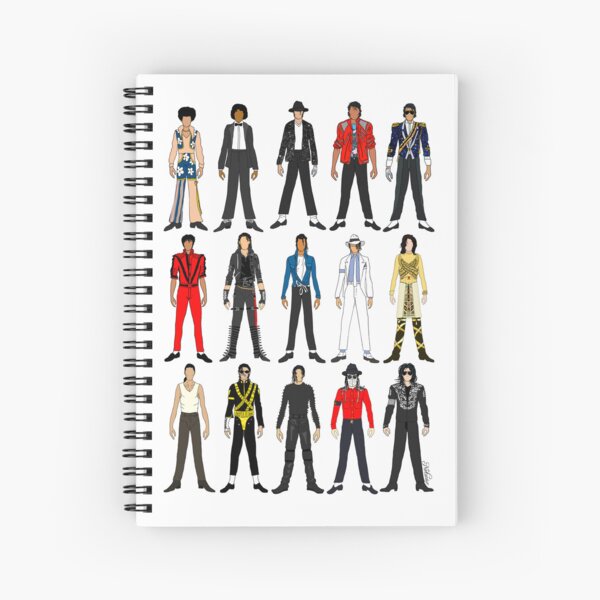 Aperçu de l'œuvre Les tenues de King Jackson Pop Music Fashion créée et vendue par NOTSNIW ART.