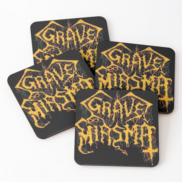 Item preview, GRAVE MIASMA LOGO Art designed and sold by MetalRockProg.