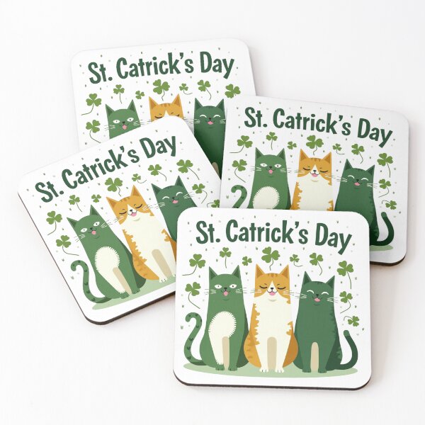 Item preview, St. Catrick’s Day Funny Cat Lover St. Patrick’s Day Design designed and sold by haitrieuic96.