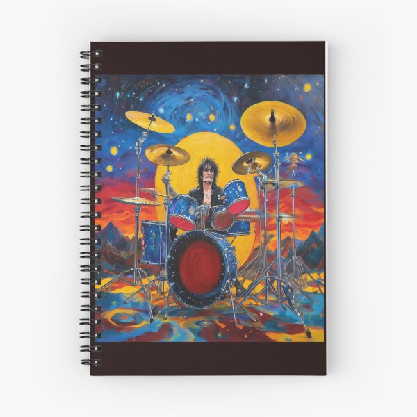 Item preview, "Rhythmic Cosmos: Tommy Lee's Stellar Drumming" designed and sold by Artisticanvas.