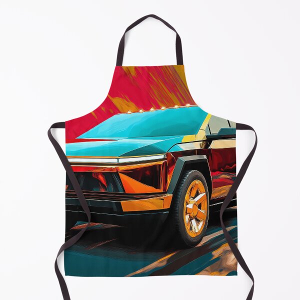 Item preview, Pop Art Tesla Pickup Truck Concept – Bold & Futuristic designed and sold by AutoPopStudio.