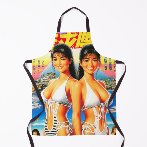 Item preview, Retro Oriental Beach Girls designed and sold by PulpVintage.