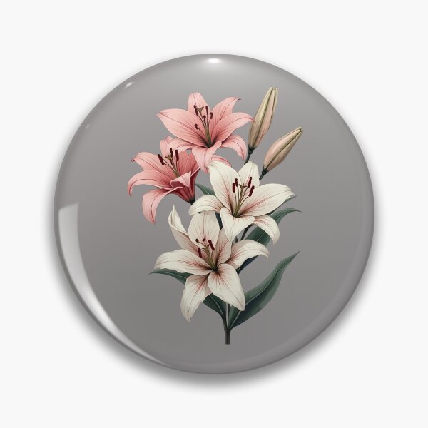Artikelvorschau, Ich hätte lieber Lilien | Elegantes Blumendesign entworfen und verkauft von VibeTCreations.