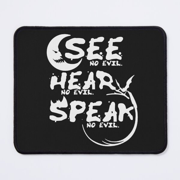 Item preview, Halloween : See Hear Speak , No Evil designed and sold by Eksama Design.