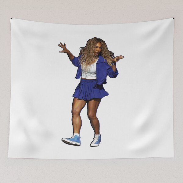 Item preview, Serena Williams crip walk at Superbowl Half-Time  designed and sold by Signs for Dark Times.
