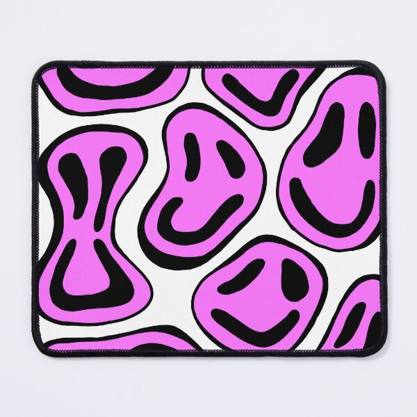 Item preview, Pink Squiggly Smilies designed and sold by chicksdoings.