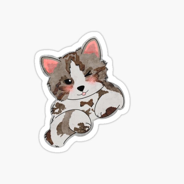 Item preview, Playful Cat designed and sold by MyViViVerse.
