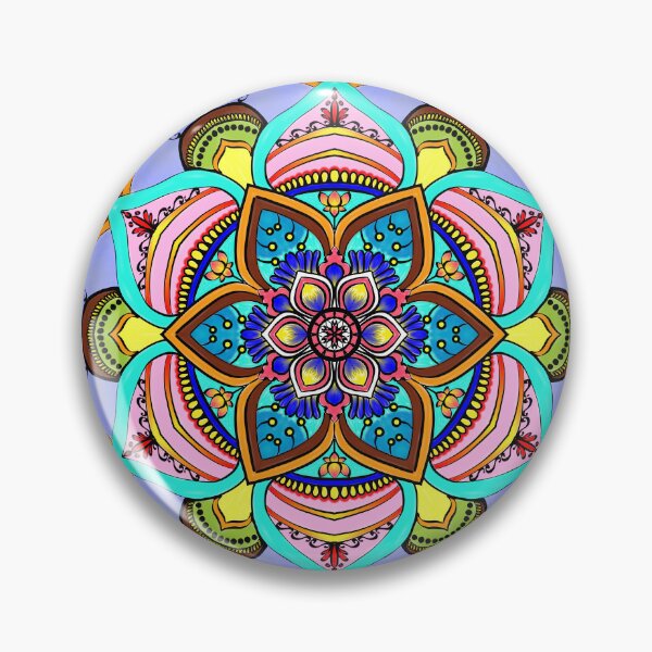 Item preview, Mandala pink flower designed and sold by Bulantanyong.