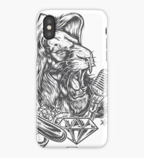 Lion-Sing iPhone Case