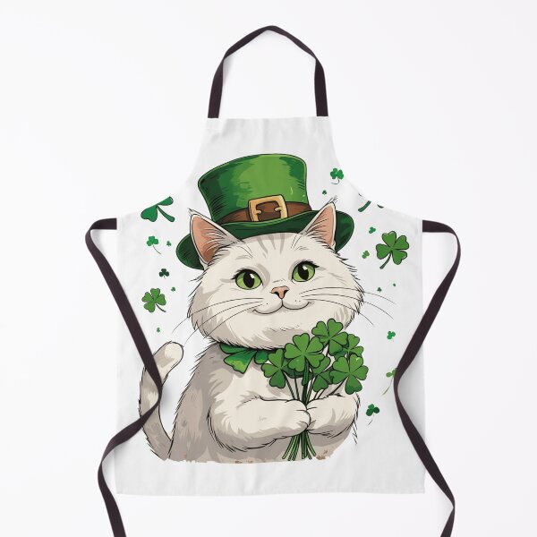Item preview, Lucky Leprechaun Cat St. Patrick’s Day Cute Shamrock Design designed and sold by haitrieuic96.