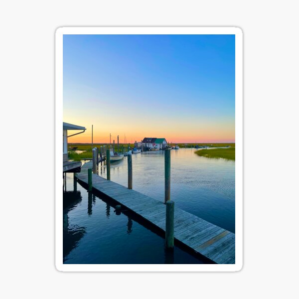 Item preview, Oyster creek Sunset designed and sold by Linda Sannuti.