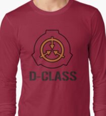 SCP Foundation: D-Class Long Sleeve T-Shirt