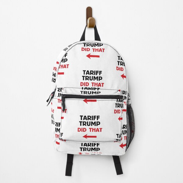 Item preview, DONALD TRUMP TARIFFS DID THAT TARIFF MEME STICKER (White) designed and sold by SabbaticalSteve.