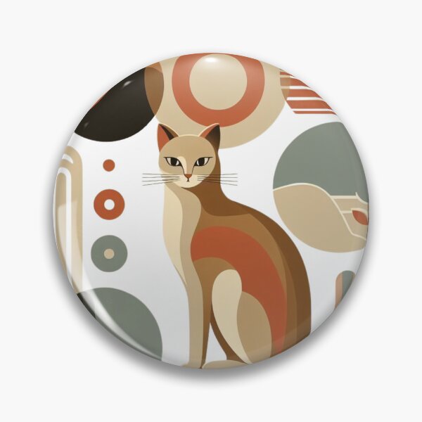 Item preview, Gato abstracto n.° 1 designed and sold by Fuzzymooselogs.