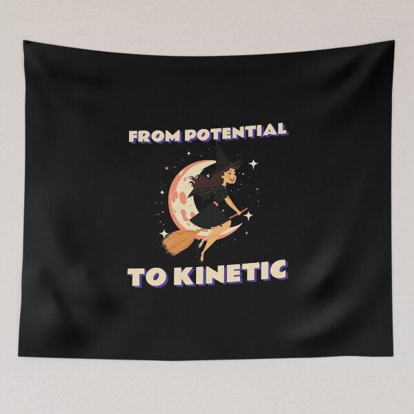 Item preview, From Potential to Kinetic Stoicism Charisma Self Improvement Psychology T-Shirt designed and sold by All About Merch.