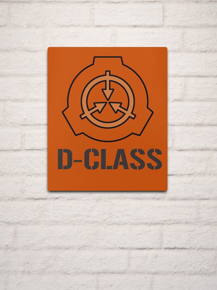 SCP Foundation: D-Class Sticker for Sale by Rebellion-10