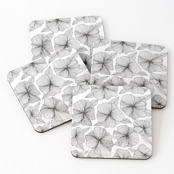 Item preview, Floral Zentangle  designed and sold by ChalarieArt.