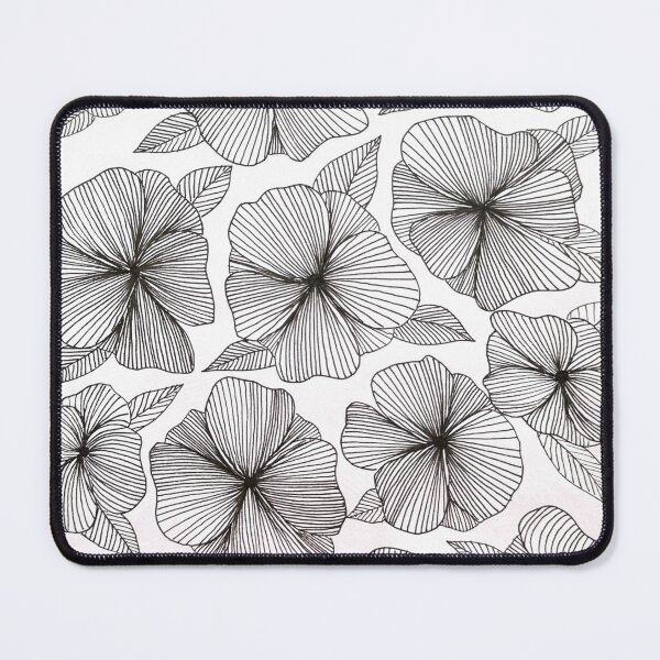 Item preview, Floral Zentangle  designed and sold by ChalarieArt.
