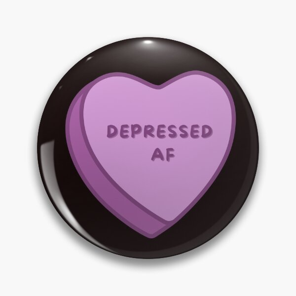 Item preview, Depressed Conversation Heart designed and sold by just-smudge.