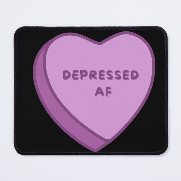 Item preview, Depressed Conversation Heart designed and sold by just-smudge.