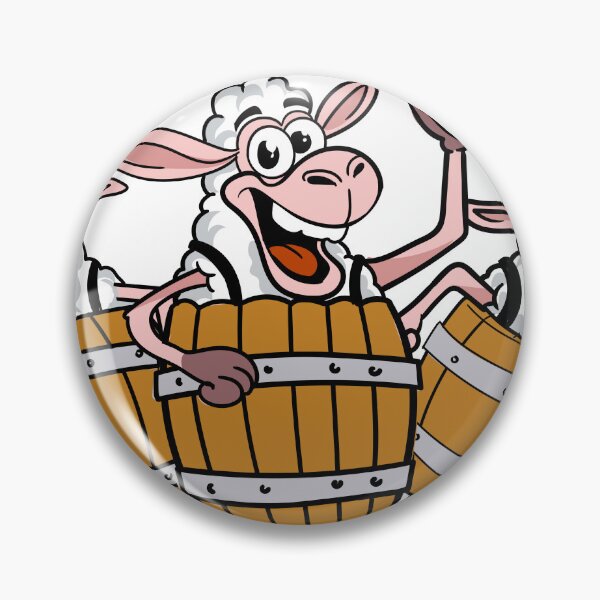 Item preview, Running sheep and beer / beer running sheep designed and sold by AdyKurniawan.