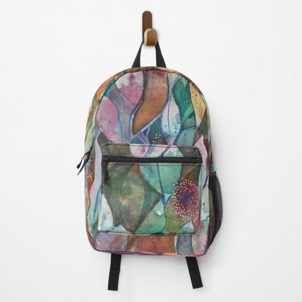 Item preview, Watercolor Gum Blossoms in Green and Pink designed and sold by Ann Russell.