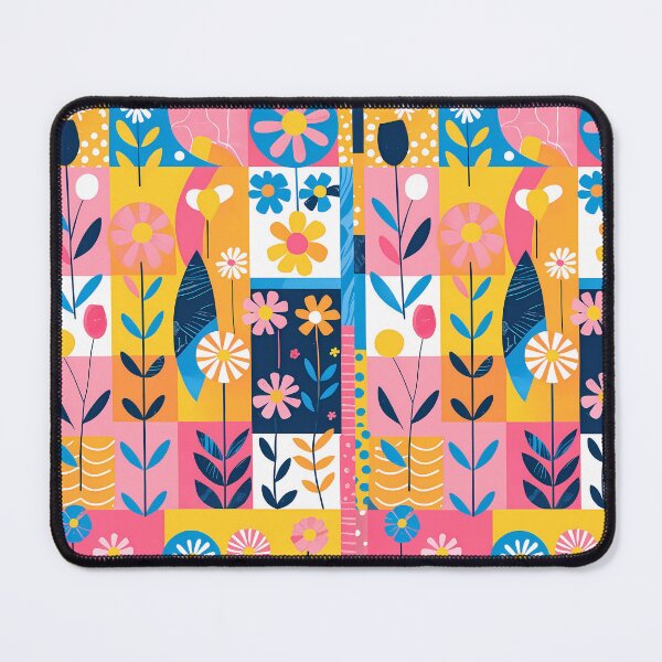 Item preview, Patchwork Blooms designed and sold by 8thStreetDesign.