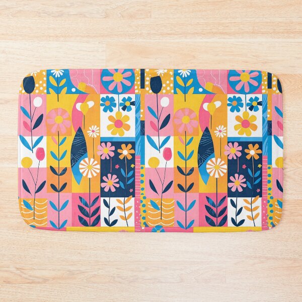 Item preview, Patchwork Blooms designed and sold by 8thStreetDesign.