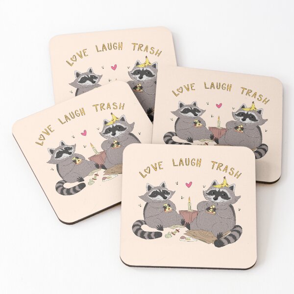 Item preview, Raccoon love designed and sold by kuinif.