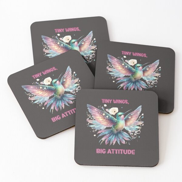 Item preview, Tiny Wings, Big Attitude designed and sold by BeeStylishTees.