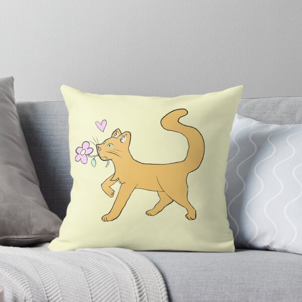 Item preview, Kitty with a flower designed and sold by MadebyMels.