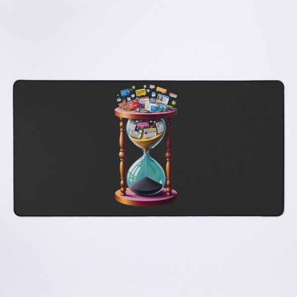 Item preview, Modern Attention Span – Distraction Hourglass Design designed and sold by CoachCreates.
